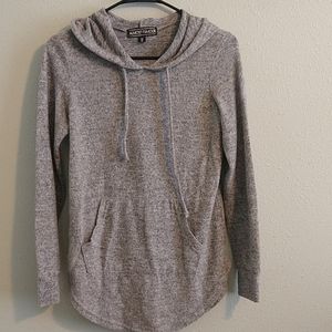 Soft gray hoodie